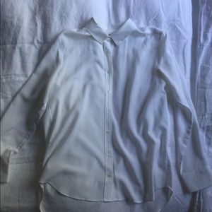 White button down
